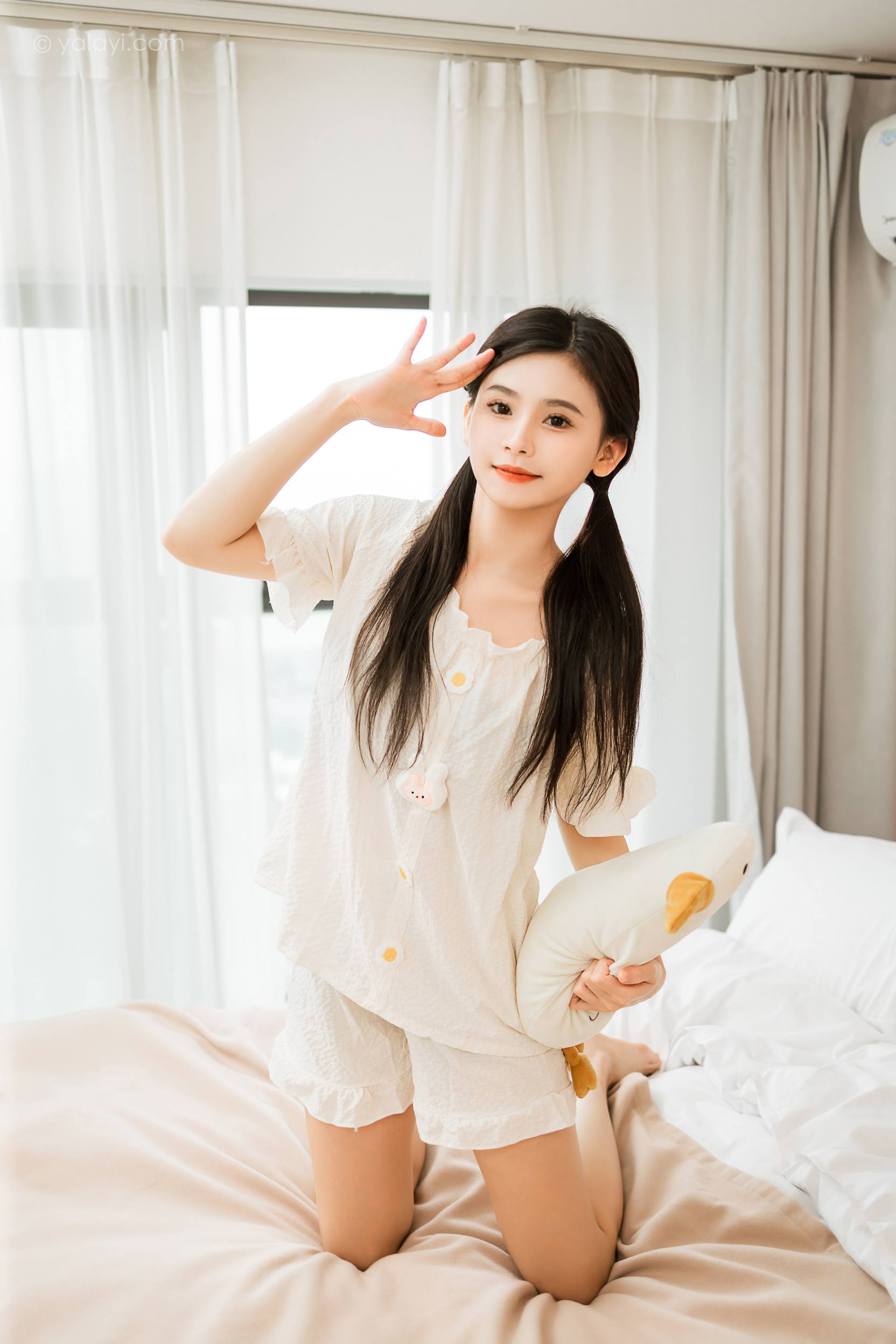 图片[4]-活泼可爱的双马尾女孩【45P】20018-草莓街拍