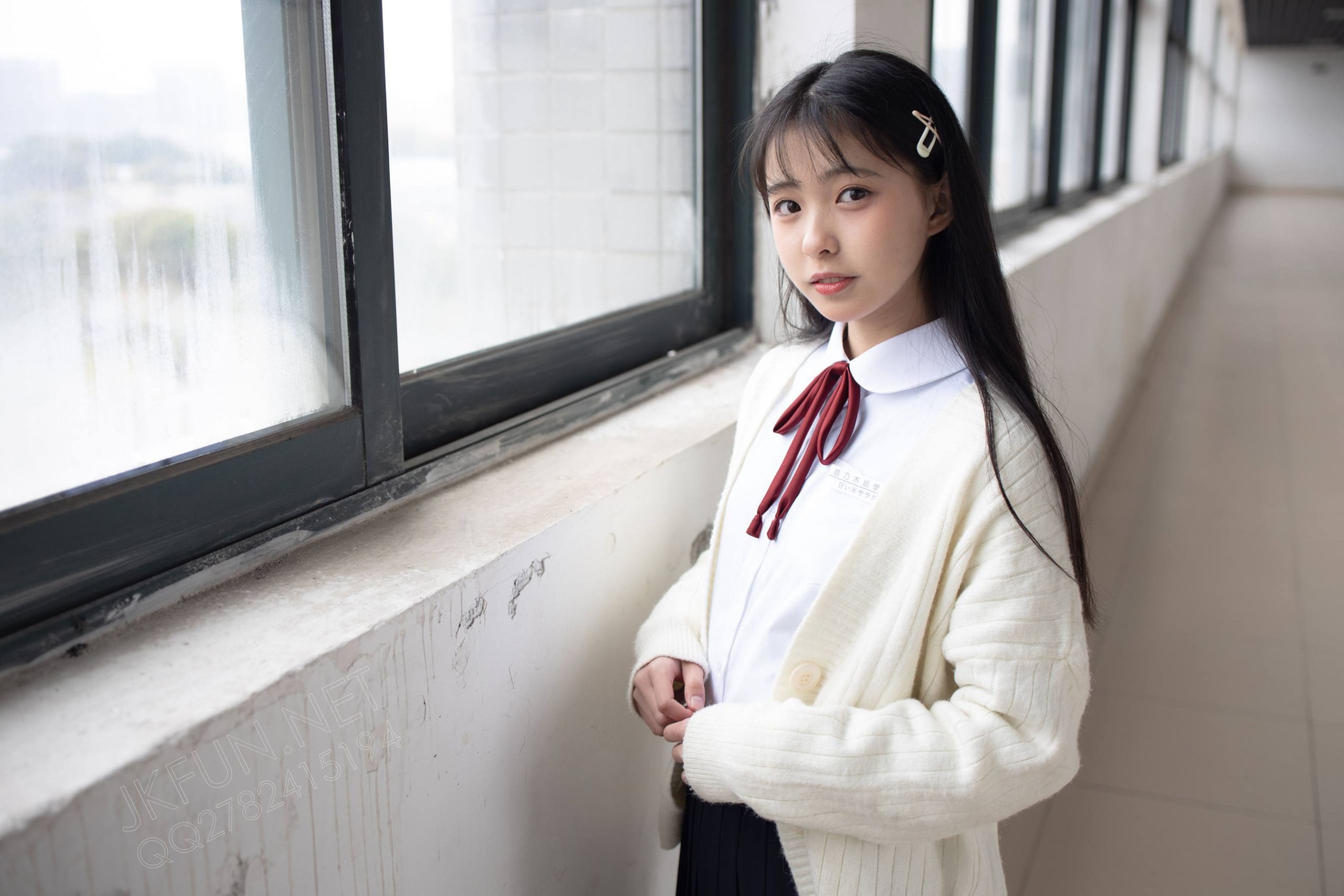 图片[2]-甜美可人的白丝姑娘【127P】20011-草莓街拍