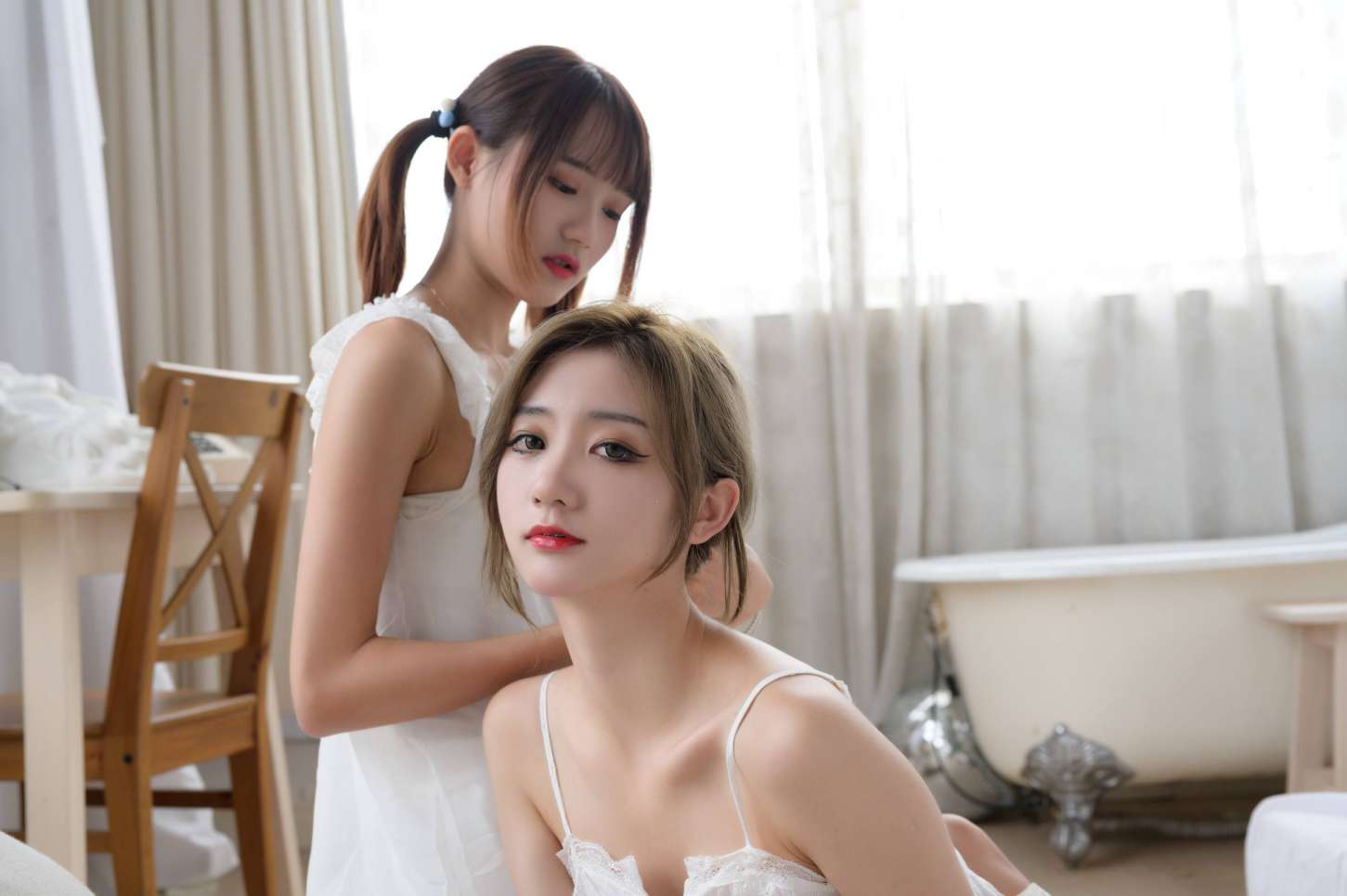 图片[4]-【免费】弹尤克里里的双马尾齐刘海女孩【35P】20024-草莓街拍