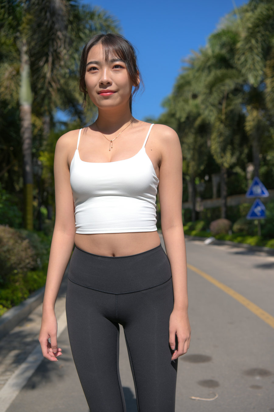 图片[1]-黑色瑜伽裤女孩 J0904 474P11V-15.7GB-草莓街拍