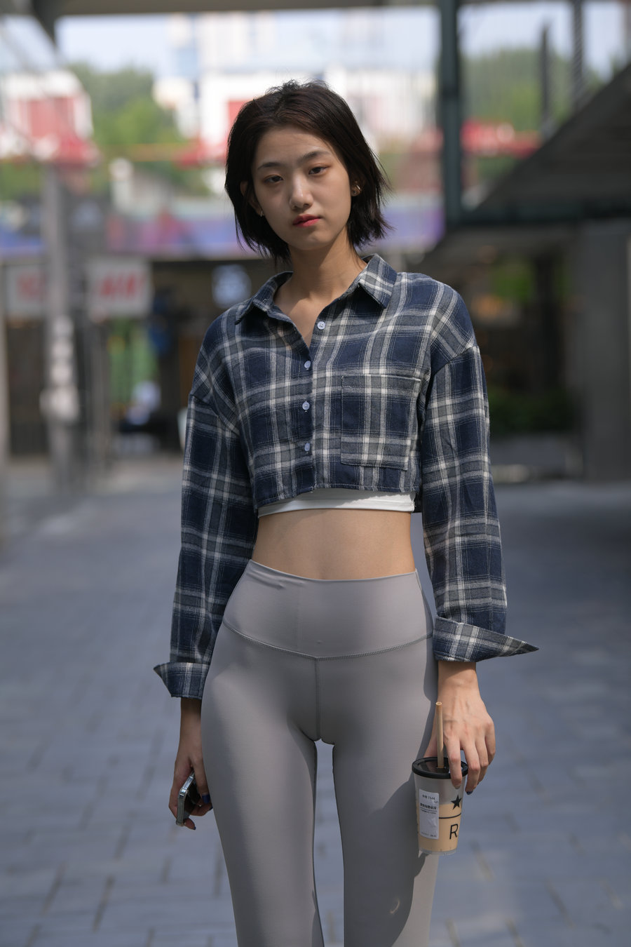 图片[1]-短发瑜伽裤女学生J2790 474P-9.47GB-草莓街拍