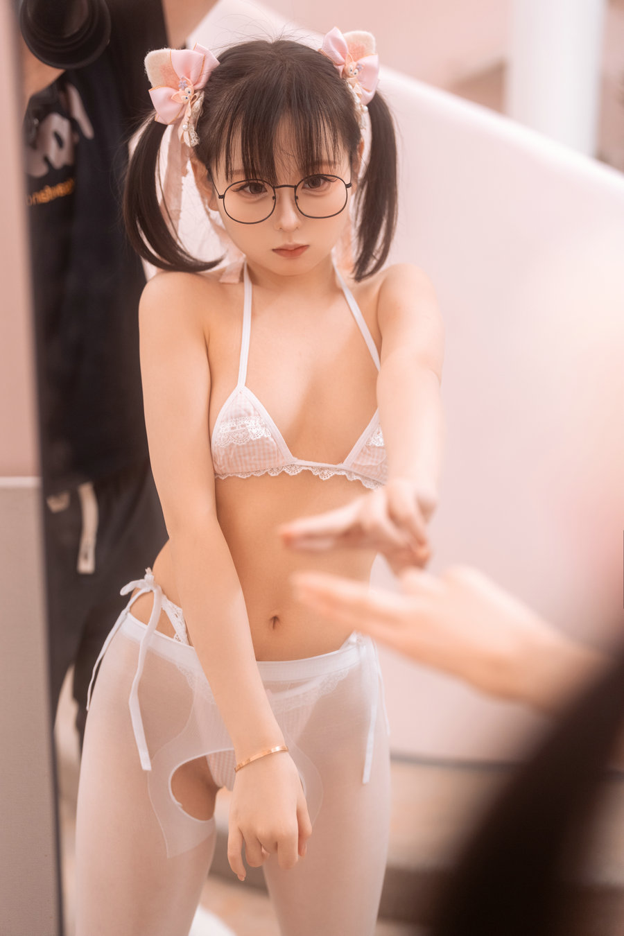 图片[1]-C502174 幼水铃衣 – 小蛋糕加JK [30P1V-1.65GB]-草莓街拍