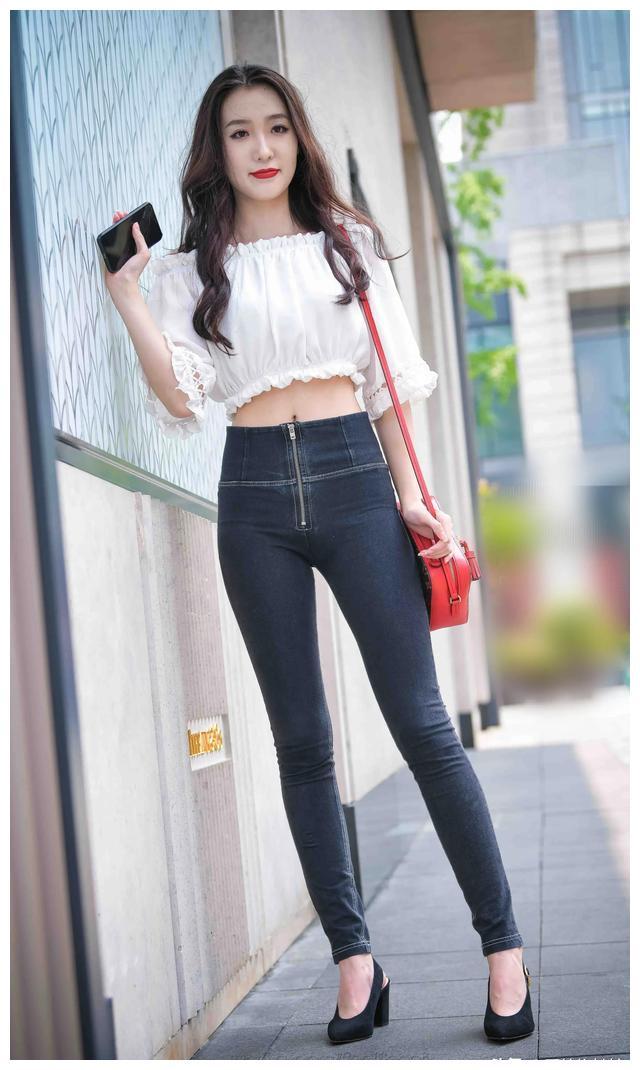 图片[4]-紧身牛仔裤卷发姑娘 J1726 103P-2.28GB-草莓街拍