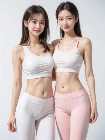 图片[18]-AI瑜伽裤清纯妹子系列图-草莓街拍