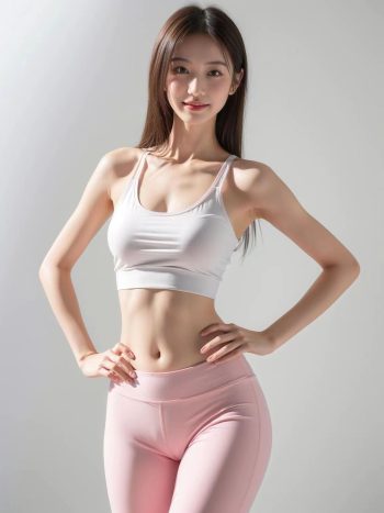 图片[17]-AI瑜伽裤清纯妹子系列图-草莓街拍
