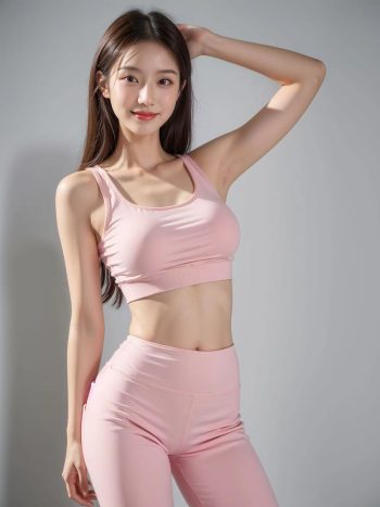图片[14]-AI瑜伽裤清纯妹子系列图-草莓街拍