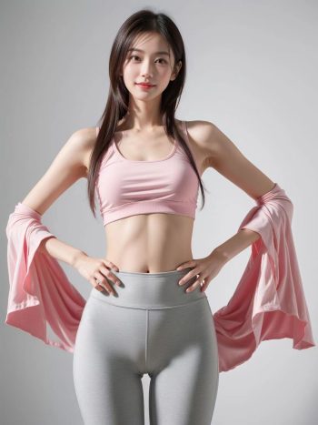 图片[8]-AI瑜伽裤清纯妹子系列图-草莓街拍