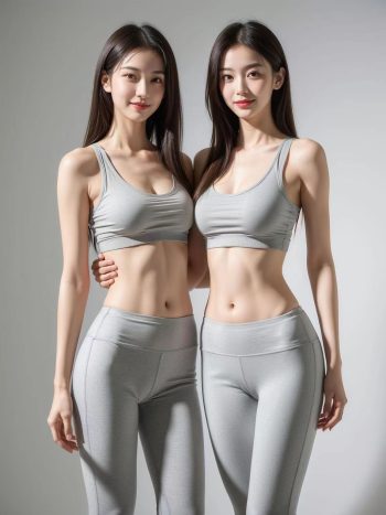 图片[9]-AI瑜伽裤清纯妹子系列图-草莓街拍