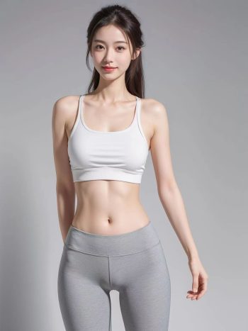 图片[10]-AI瑜伽裤清纯妹子系列图-草莓街拍